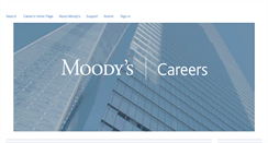 Desktop Screenshot of moodys.jobs