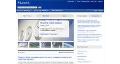 Desktop Screenshot of moodys.com