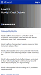Mobile Screenshot of moodys.com
